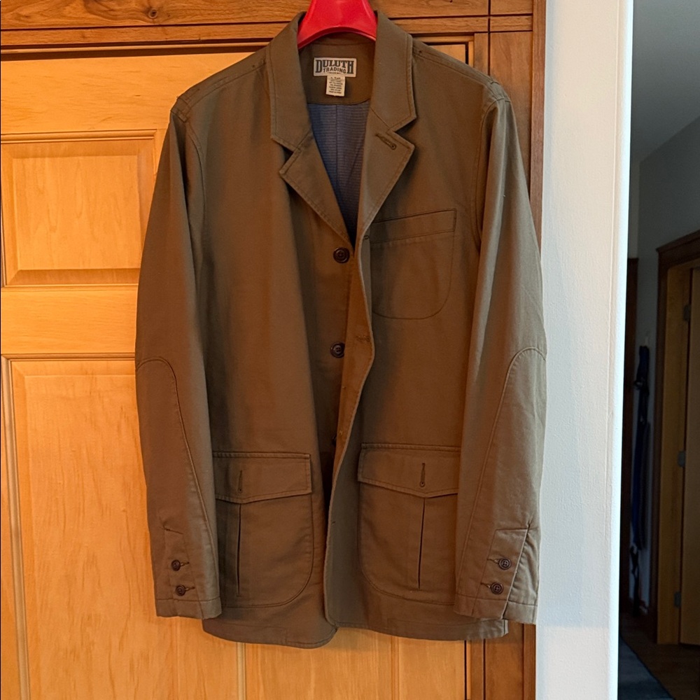 Duluth Trading Co Men's Olive Field Jacket
